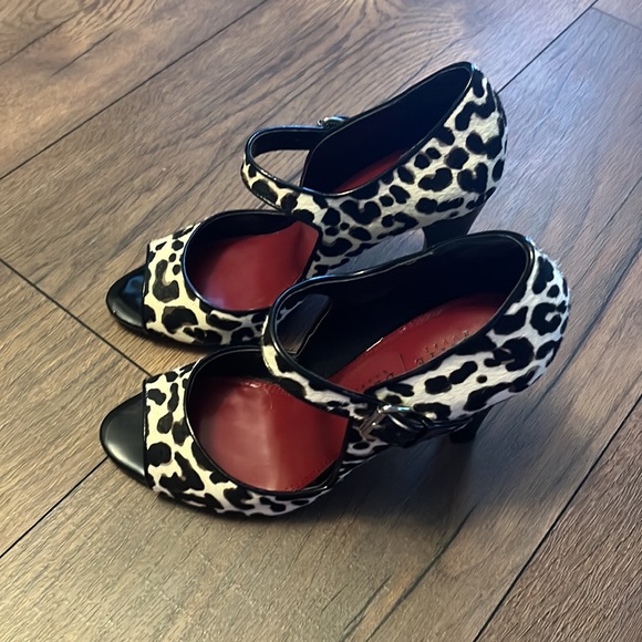 White House black market cow hide heels - Picture 2 of 8